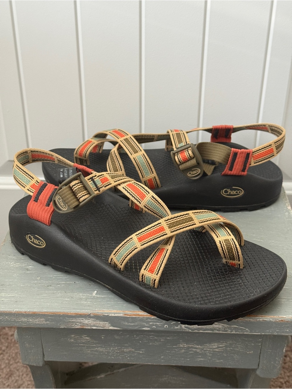Chaco Men's Z/2 Classic Sandals - Check Taos Taupe Size 10